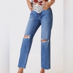 COPY - Paige Noella High Rise Straight Jeans Size 26